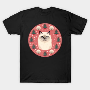Birman Cat Xmas Ornament, Love Cats T-Shirt